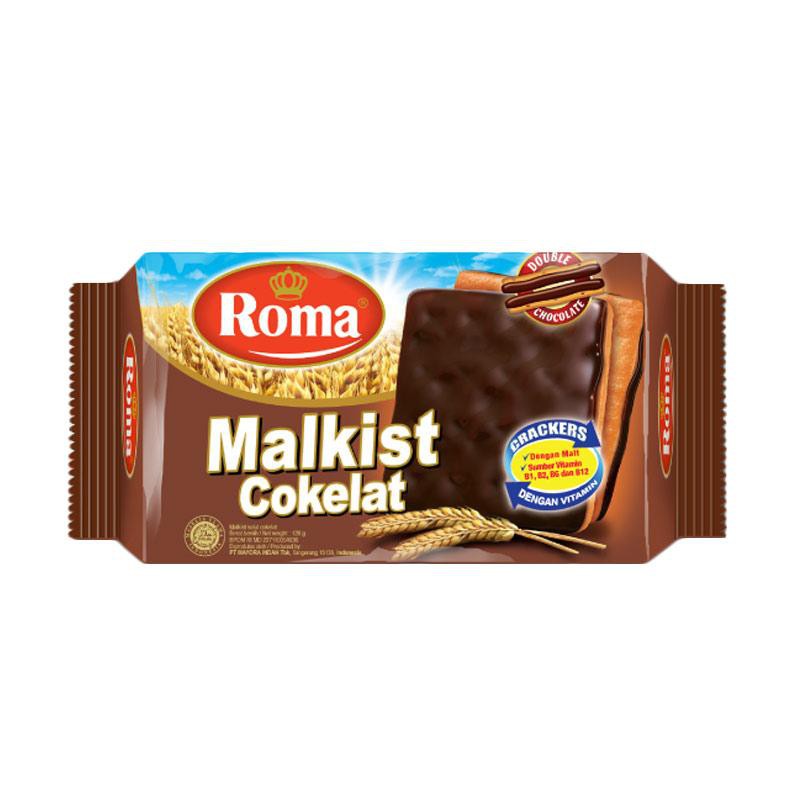 Biskuit Roma Malkist Crackers Cokelat