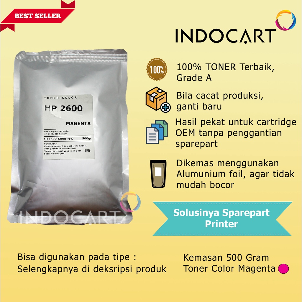 Serbuk Toner Warna Mitsubishi - Universal 500gr