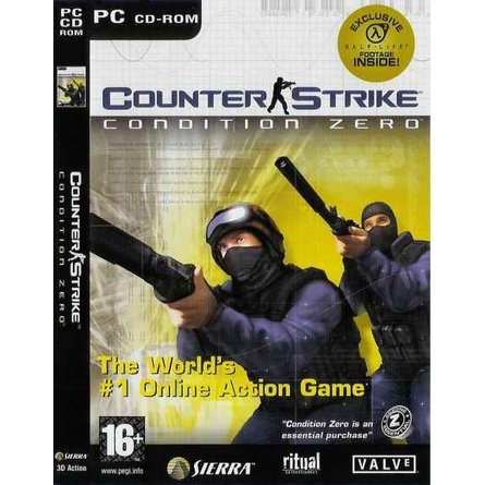 KASET CD DVD GAME PC: COUNTER STRIKE CONDITION ZERO