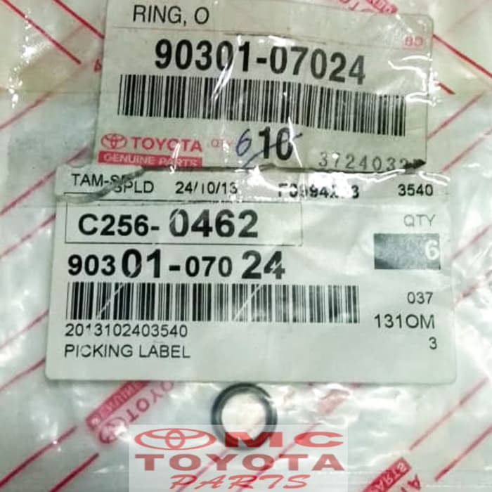 O Ring Oring Seal Injector Injektor Vios Soluna Kijang Innova Altis