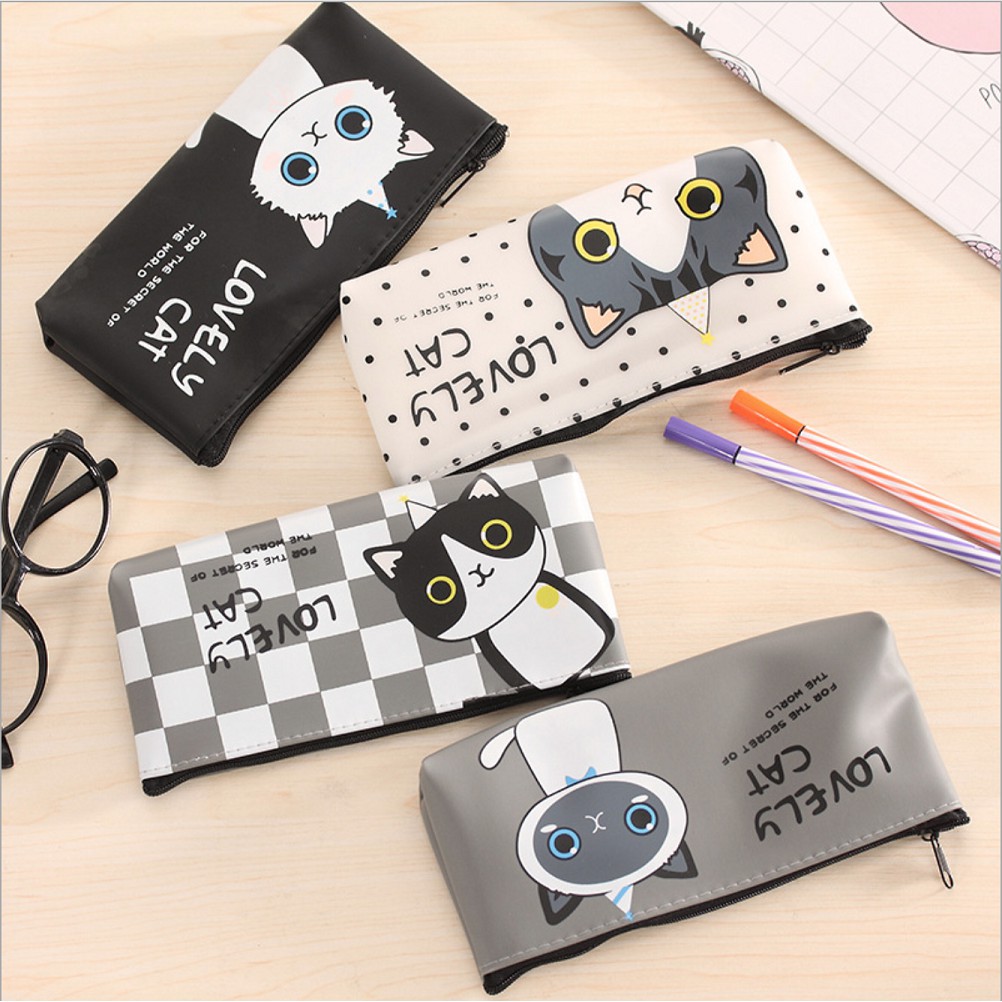 Tempat Pensil unik Lovely Cat Untuk Alat Tulis atau Makeup