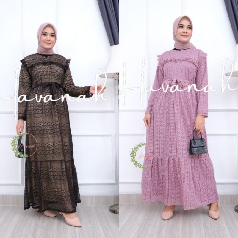 READY JUMBO GAMIS SALSA TILLE BRUKAT MAXY MAYUNG REMAJA / GAMIS SANTAI GAMIS SYAR'I TERLARIS MODEL T