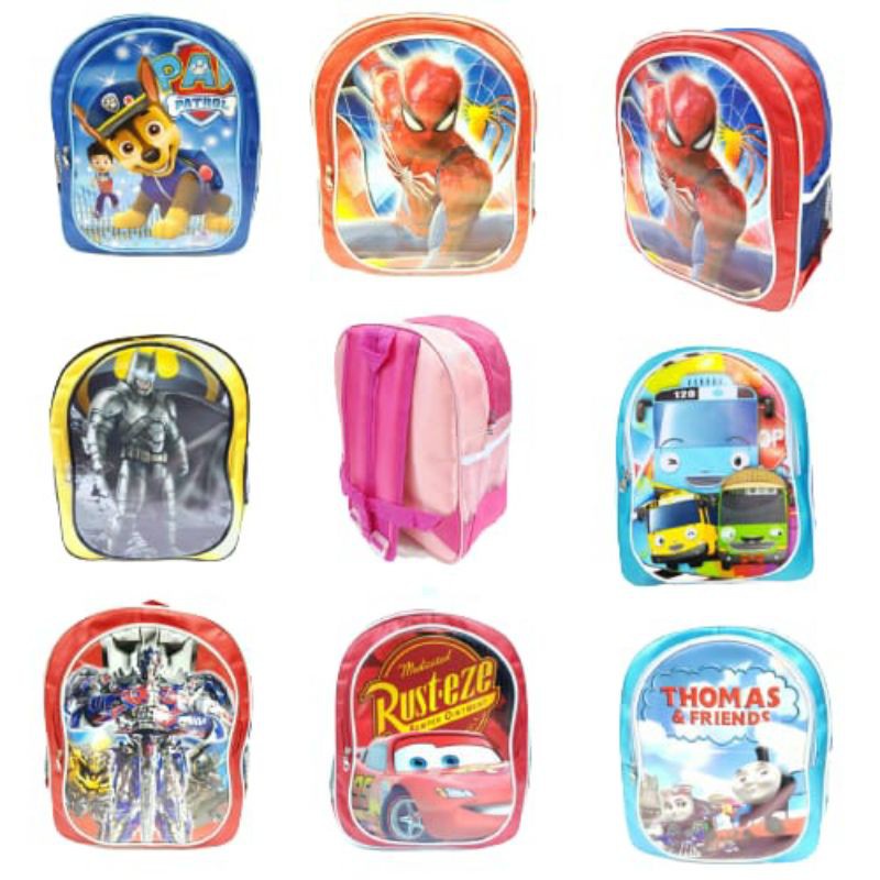 Tas sekolah Tk karakter Kualitas Eksport MODEL RANSEL / grosir tas sekolah