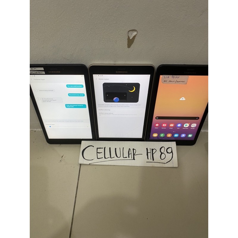 Samsung Galaxy TAB A 8 T835 4G LTE Ram 2GB Rom 16GB Seken Mulus