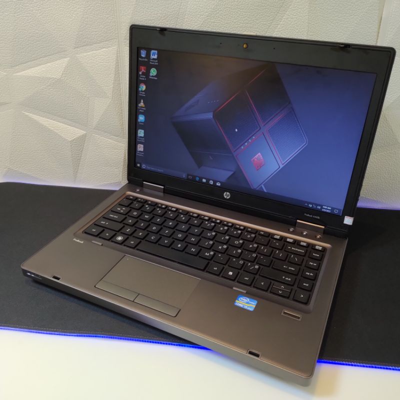 Laptop HP 6470B Core i5 Dual vga Radeon grafis Cpu 2,5Ghz Ram 8GB HDD 1TB/512Gb SSD  -  windows 10