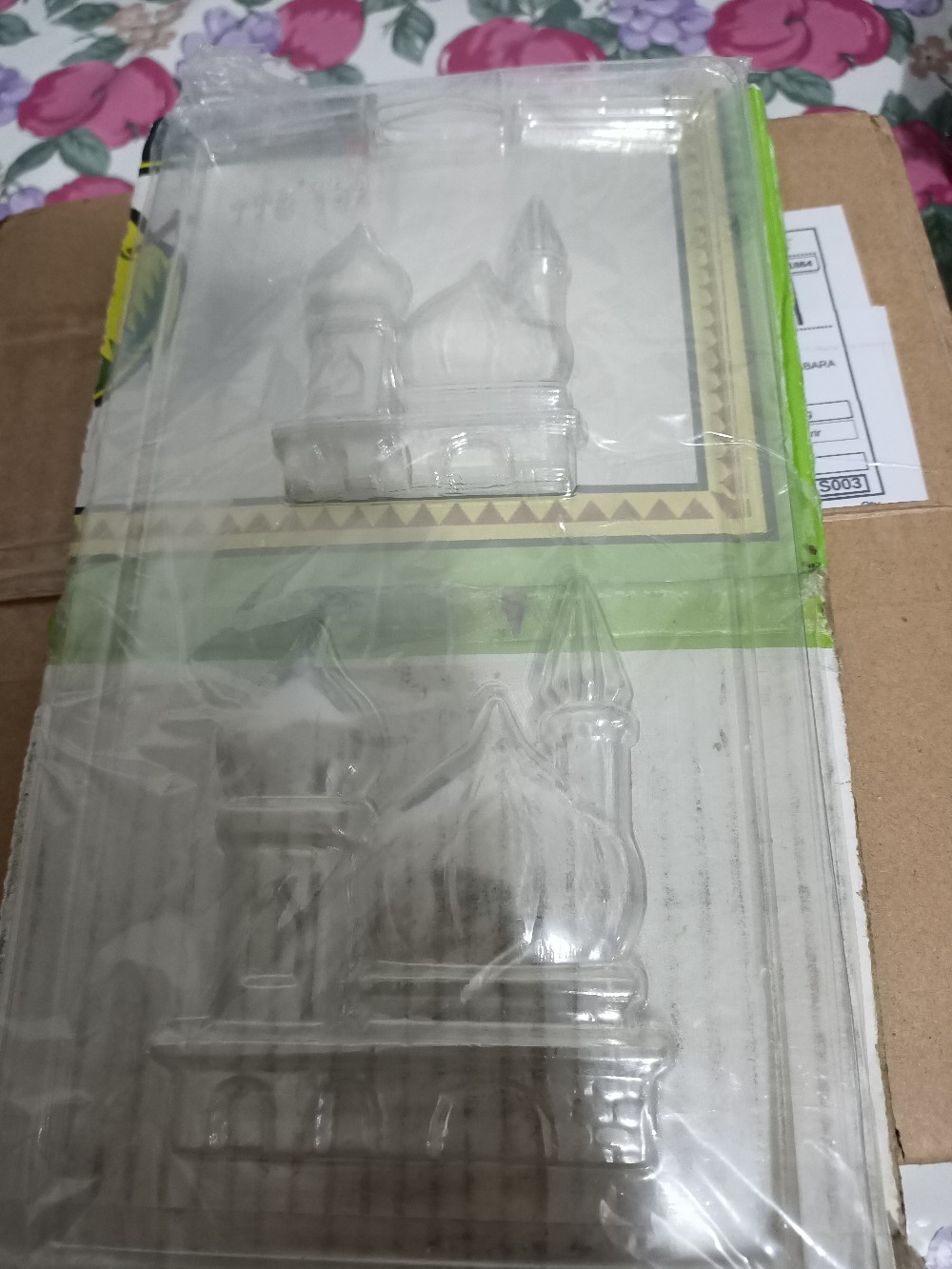 Cetakan Cokelat/puding Model Masjid / Ttc 159