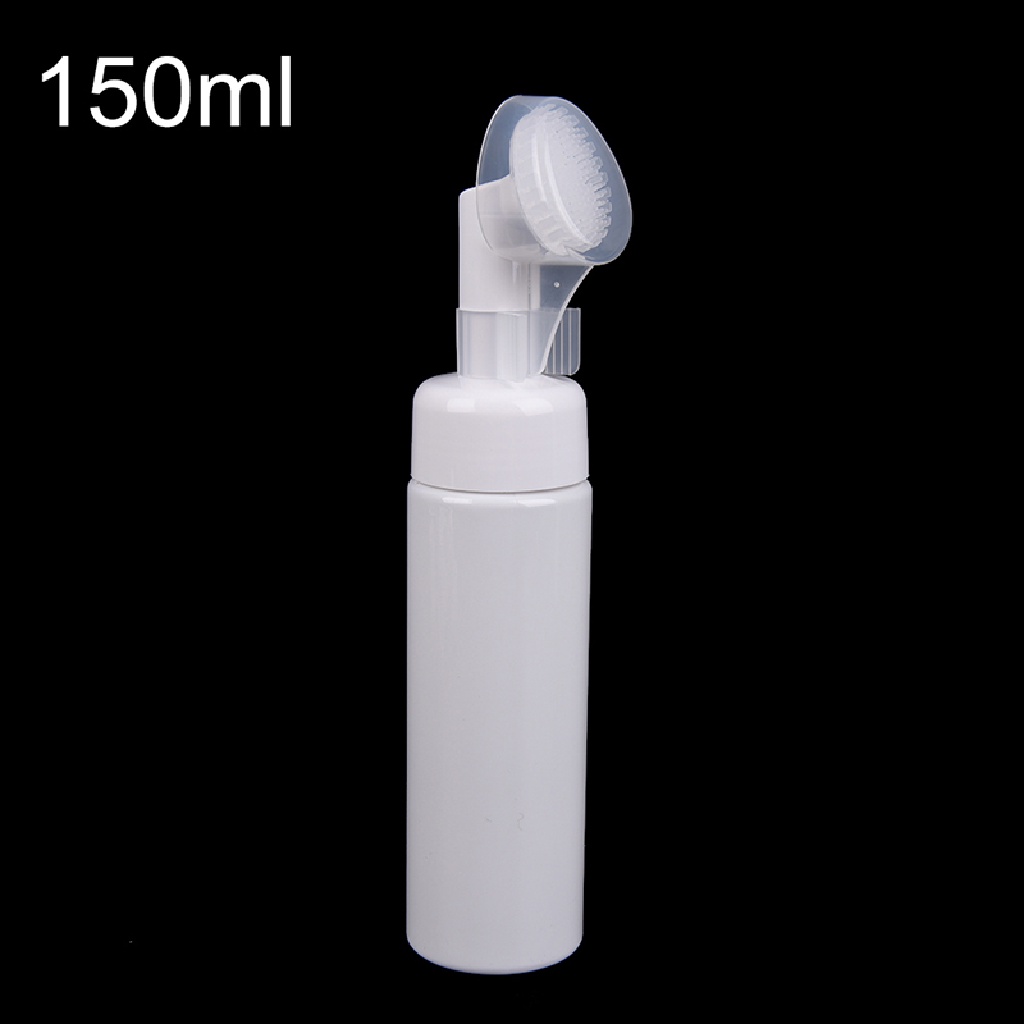 [tiantianbaofu] 1pc Foaming Bottle Froth Pump Soap Mousses Liquid with Cleansing Brush Boutique