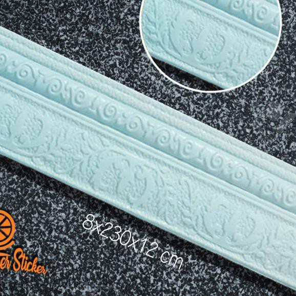 ♦ LIST BORDER FOAM PLAFON / LIST PROFIL FOAM / Moulding Wallpaper - PF001 ➧