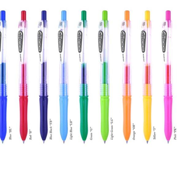 

♝ ZEBRA KOKORO SET 10 (ALL COLOUR IN 1) ☝