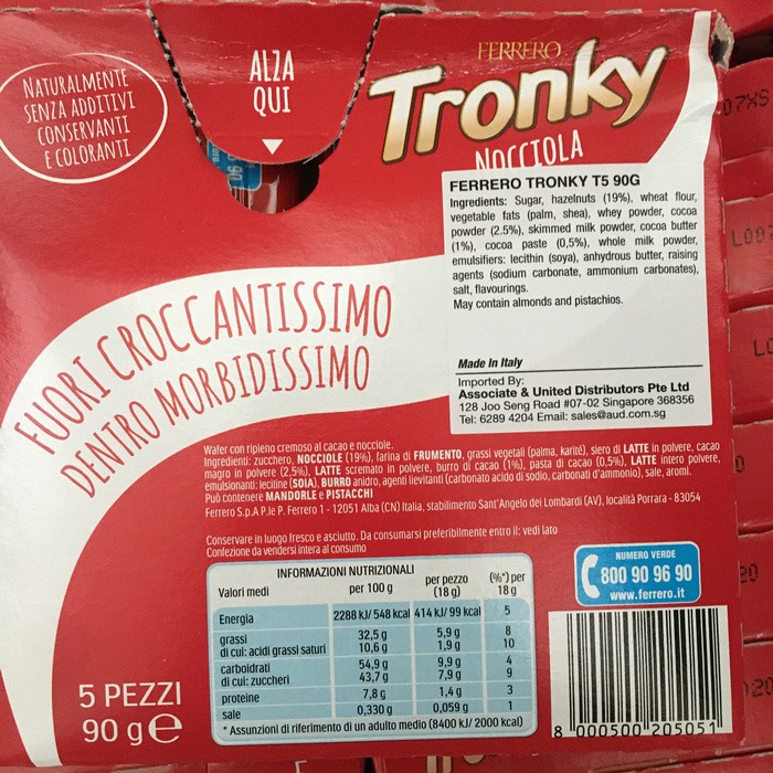 

Produk Terbaru - Ferrero Tronky Nocciola