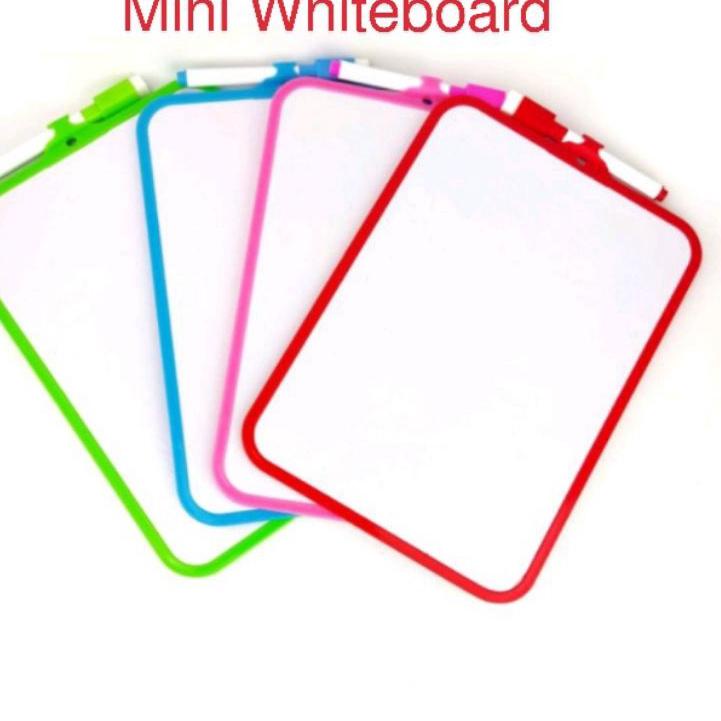 

5.5 Terlaris/5.5 Product HOT/【Grosiran Murah✅】/Stok terbaru/「Original」 Ghaniy | Mini Whiteboard Papan Tulis Kecil Reminder Kerja White Board Wipe and Clean Free Spidol ❤[PROMO MURAH!!!]❤