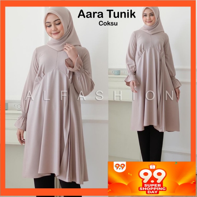 ABA agen baju TUNIK AARA