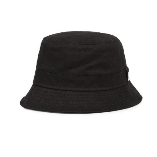 Jual Topi Bucket Hat Polos Full Hitam Bahan Bolak Balik Termurah Pria