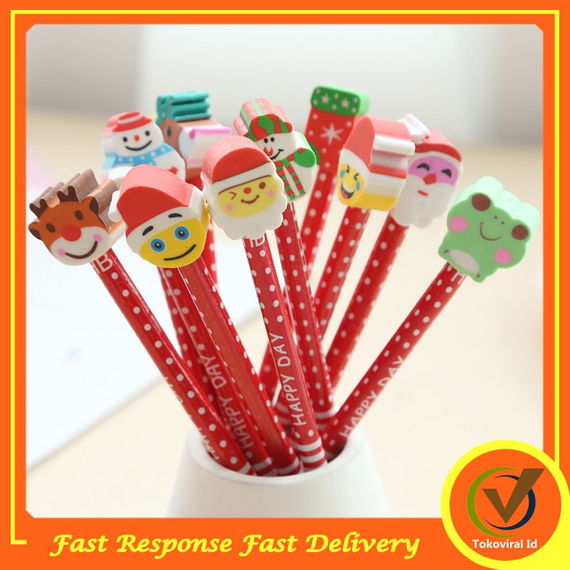 

Pensil Anak Motif Hewan Dengan Pengapus / Pensil Anak Lucu / TM-84