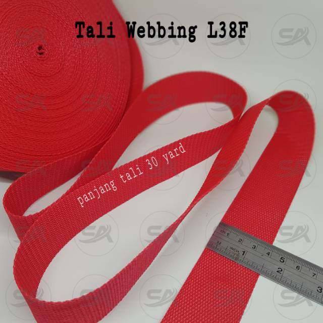 

TALI WEBBING L38F / TALI BISBAN 3,8 CM (ROL)
