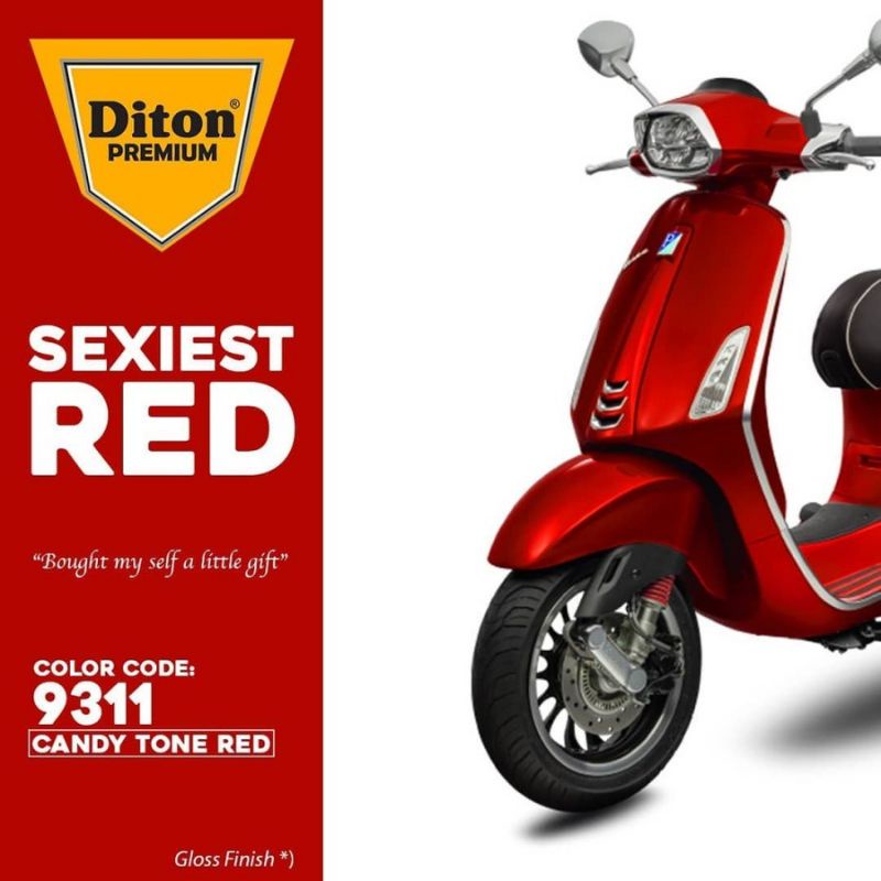 DITON PREMIUM CANDY TONE RED 9311