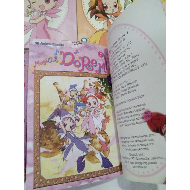 magical doremi 1-6 end min vol 4 + sharp 1-6 end