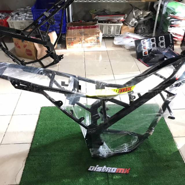 Rangka klx 150 pnp mesin honda gl tiger