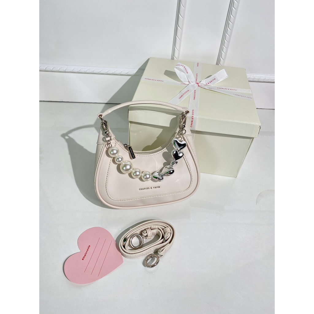 TAS WANITA IMPORT BRANDED FREE LOVELY BOX CK CUTE PINK CK950 PAKET HADIAH SLING BAG PREMIUM