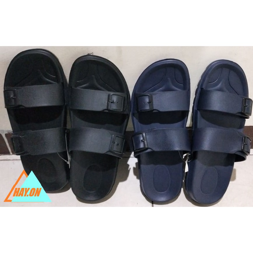 TERMURAH DK S 519-1 SANDAL SELOP PRIA MURAH KASUAL BIG SIZE PRIA SANDAL PHYLON EVA DUA KAKI 519-1 S