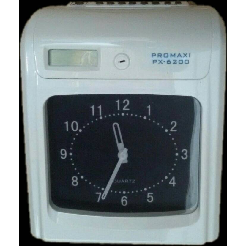 MESIN ABSENSI PROMAXI PX6600   1Pak Kartu Absen ( MESIN ABSEN KARTU )