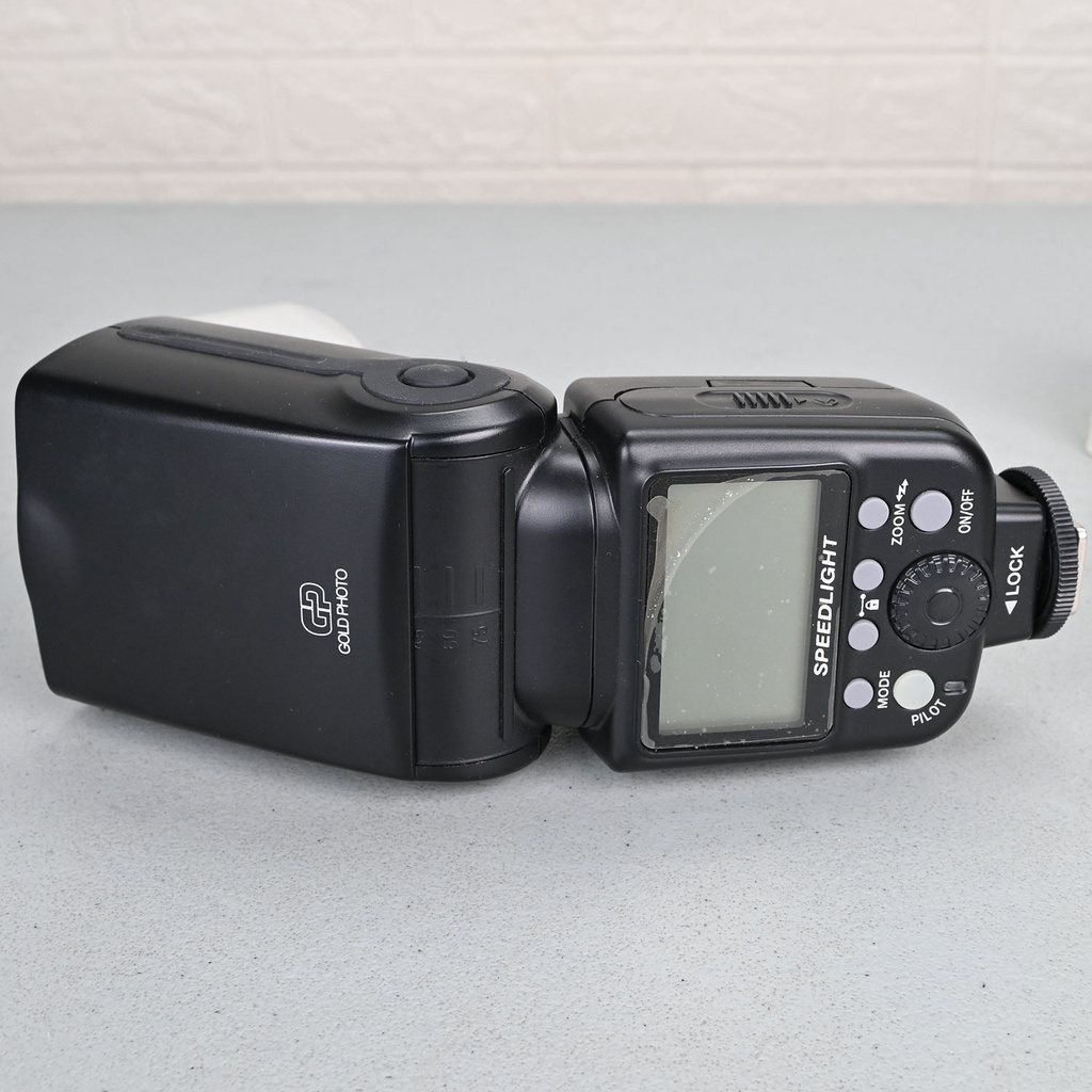 Flash Canon Goldphoto TR981 Bekas Fungsi Normal Prima