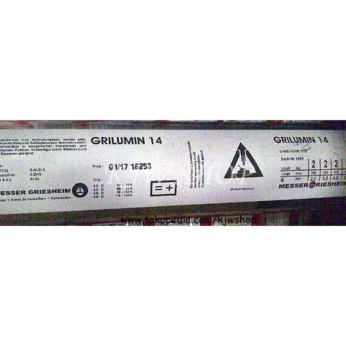 Kawat Las Aluminium GRILUMIN ukuran 2.5mm