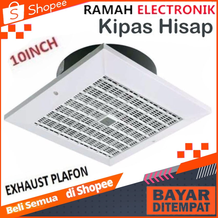 MASPION CEF-25 Ceiling Exhaust/Hexos/Heksos Fan Plafon 10 Inch 25 cm