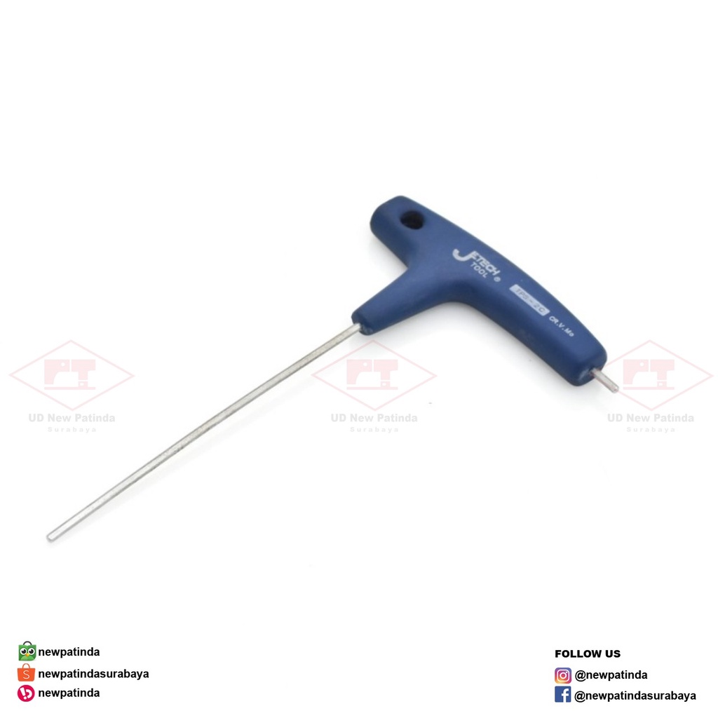 Kunci L Model T 2/2,5/3/4mm Jetech Tool Obeng Mesin Bordir Komputer