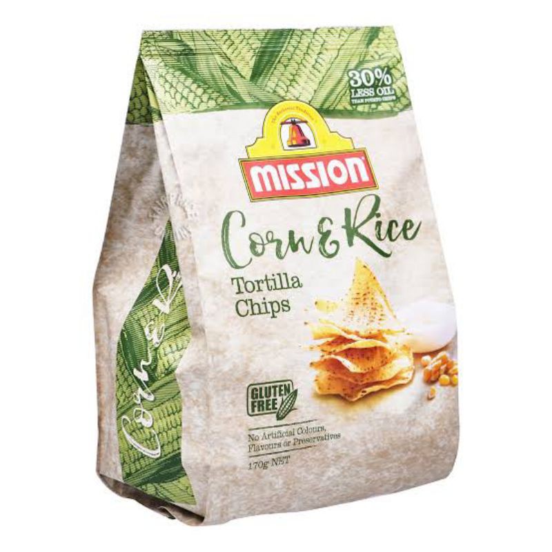 

MISSION CORN&RICE TORTILLA 170GR