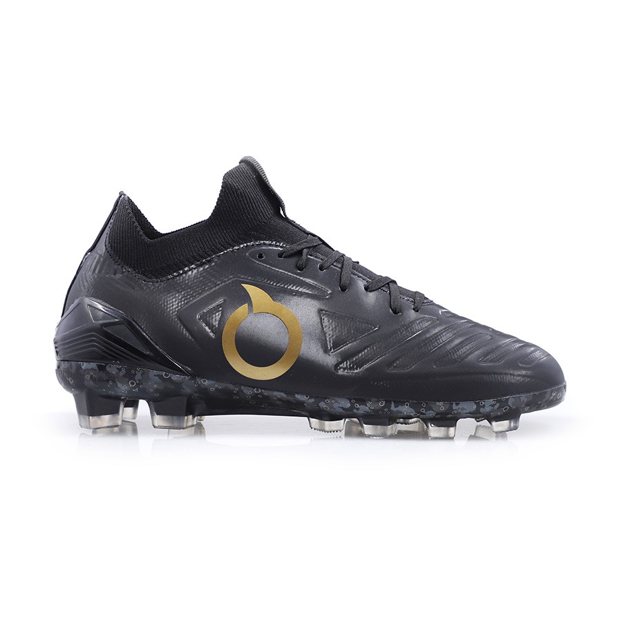 SEPATU BOLA ORTUSEIGHT FORTE VALKYRIE FG BLACK/GOLD / ORTUS VALKYRIE