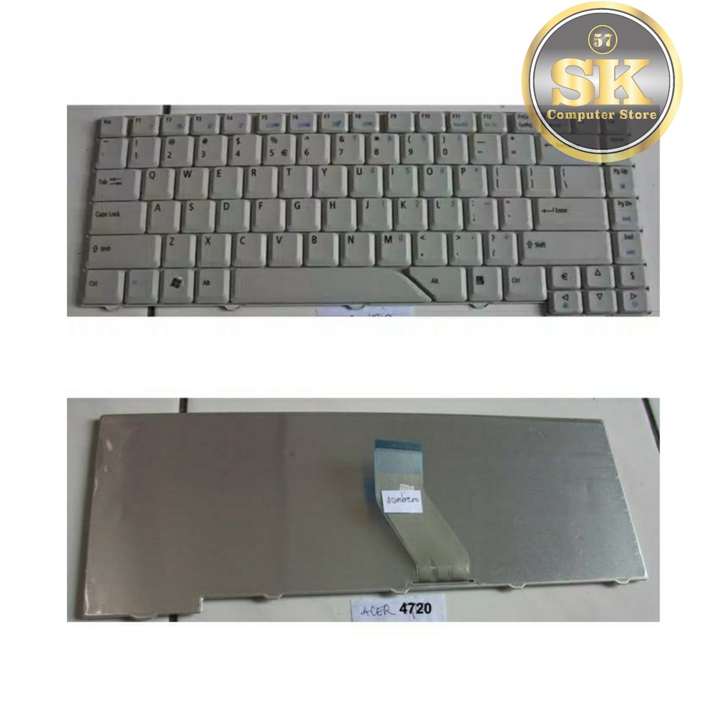 Sparepart Laptop Keyboard Acer Aspire 4720 4720Z Laptop Notebook