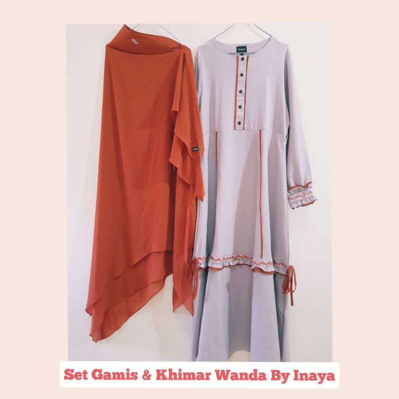 Gamis & Khimar Syari Wanda By Inaya
