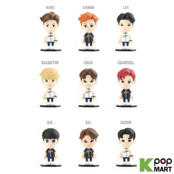 EXO Figure x Miniso - Set of 9 - KPOP