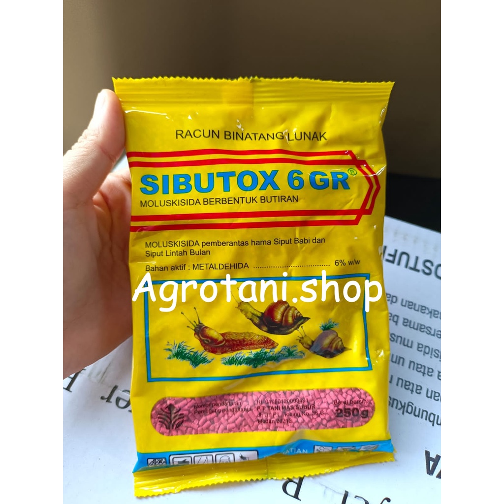 Pembasmi Siput/Keong Sibutox 6 GR 250 Gram
