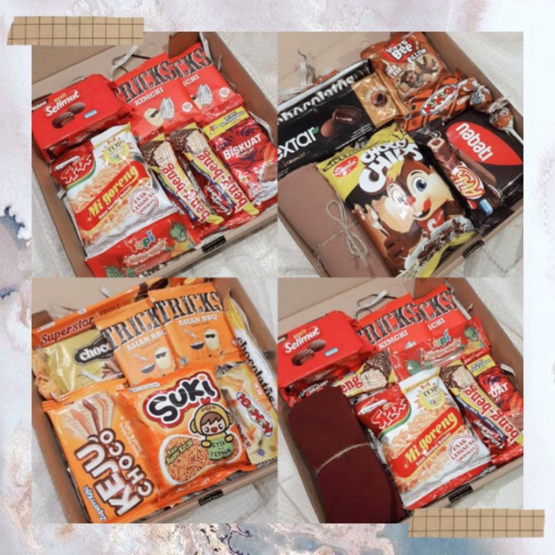 

GIFTBOX / SNACK BOX / HAMPERS