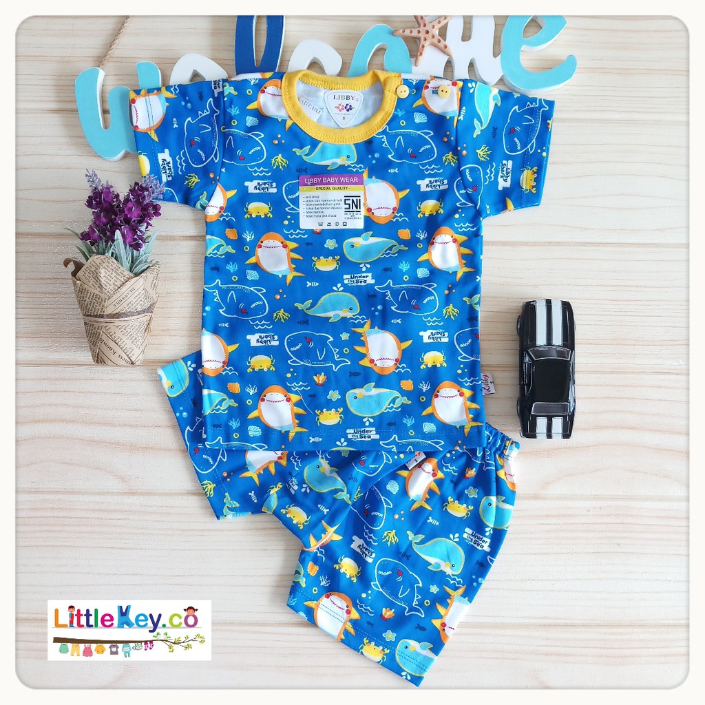 Baju Bayi Libby Setelan Baju Celana Bayi Libby Baby STARBABYSHOP DKKUPANG