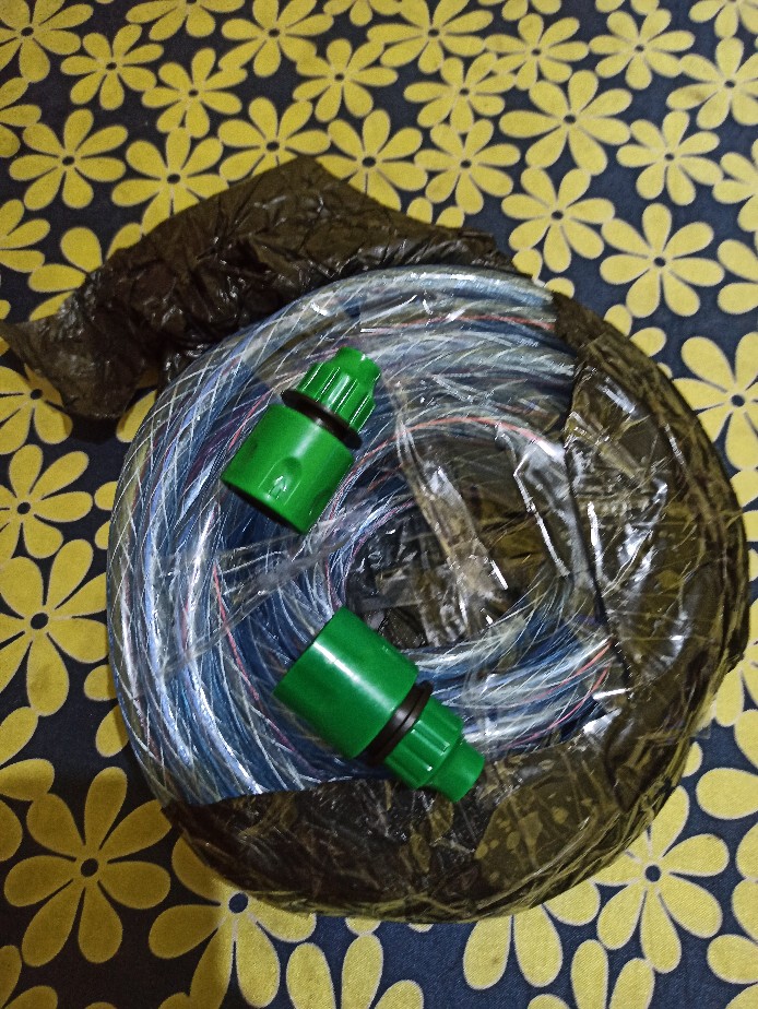 Selang Air Benang Serat Tebal 5/16 Termurah Meteran Buat Pompa Dc Dll