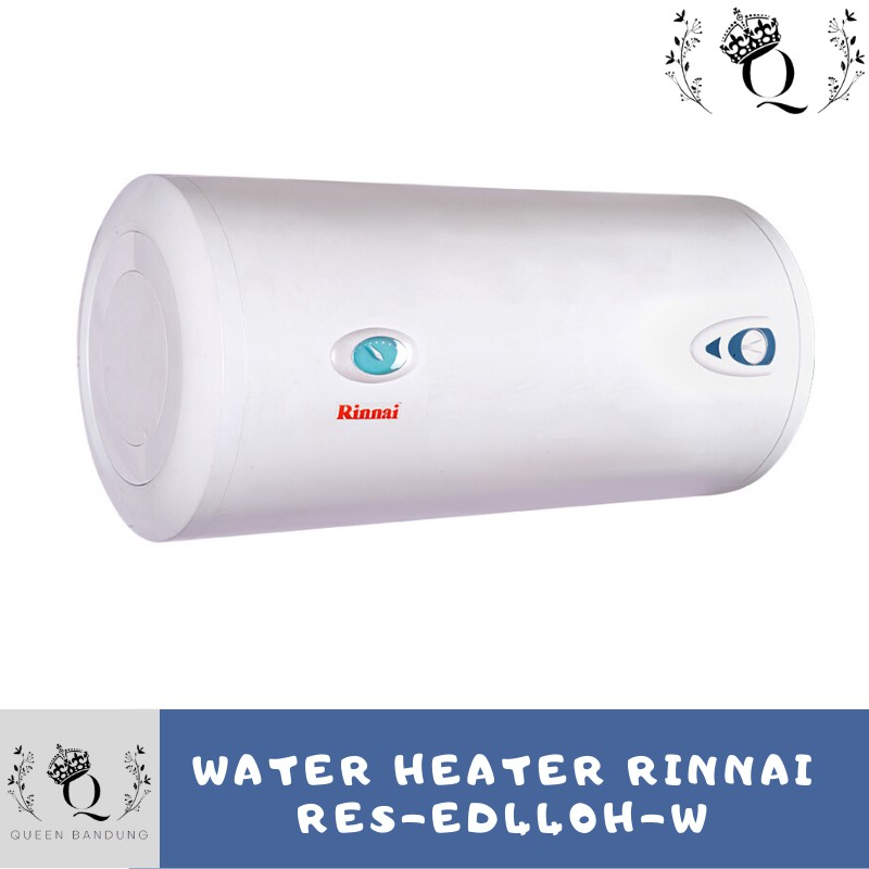 Water Heater Rinnai RES-ED440H W Alat Penghangat Air Mandi Pemanas Air Elektronik  Mudah &amp;Panjang