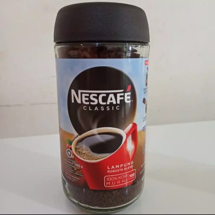 

NESCAFE Classic Jar Lampung Robusta Blend - 200 gr