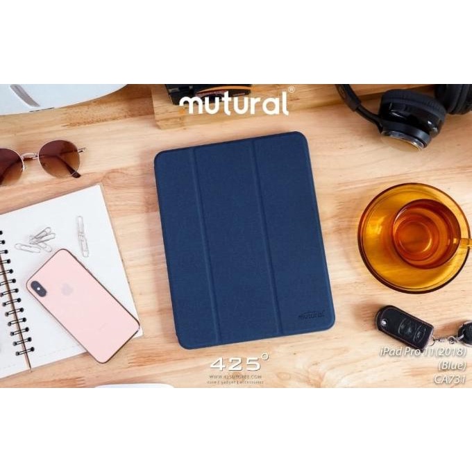 

Ipad Mini 5 2019 7.9 Inci Mutural Original Flip Case Leather Slot Pen