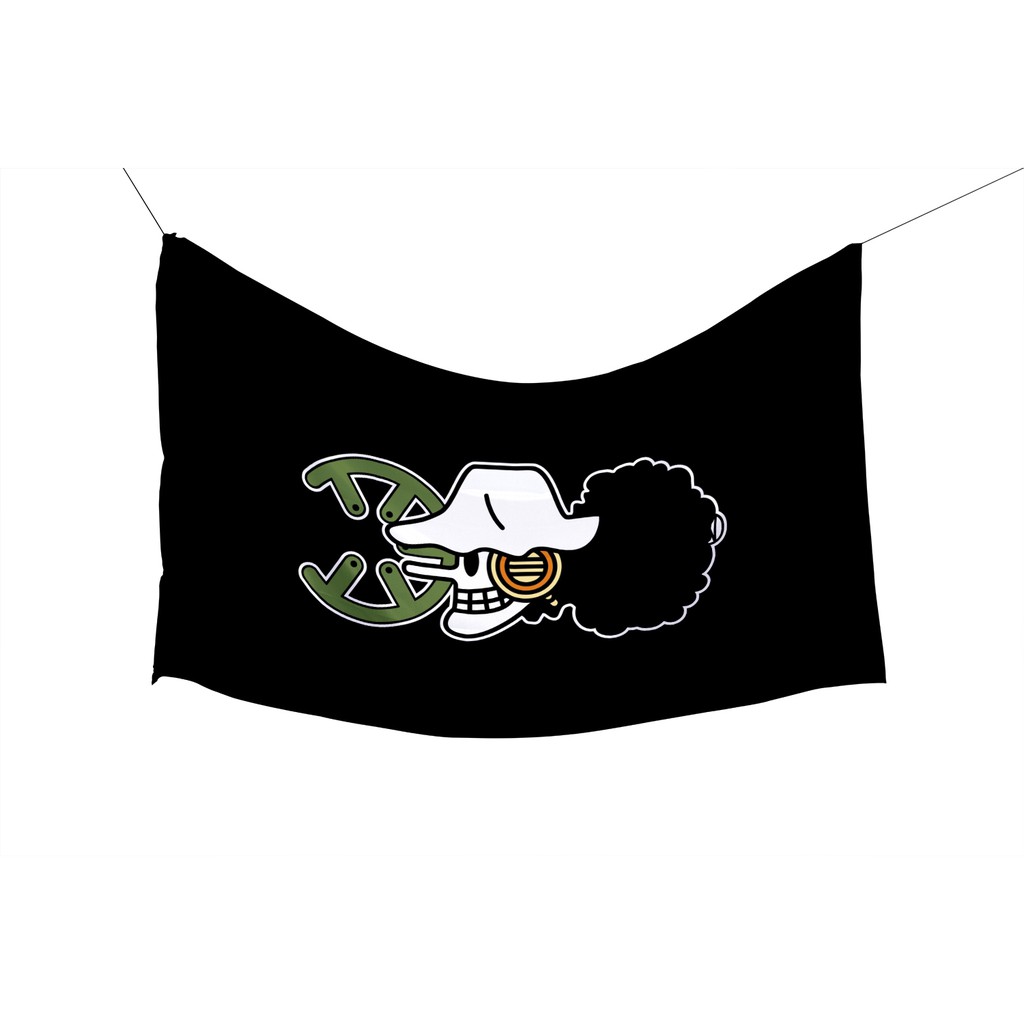 Poster Kain Bendera One Piece Tapestry Wall Decor Kain Aesthetic Cosplay Anime Luffy Pirate OP flag-Usoop