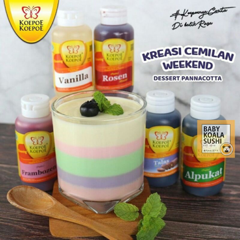 KOEPOE Pewarna Kue Makanan Warna Warni 30ml