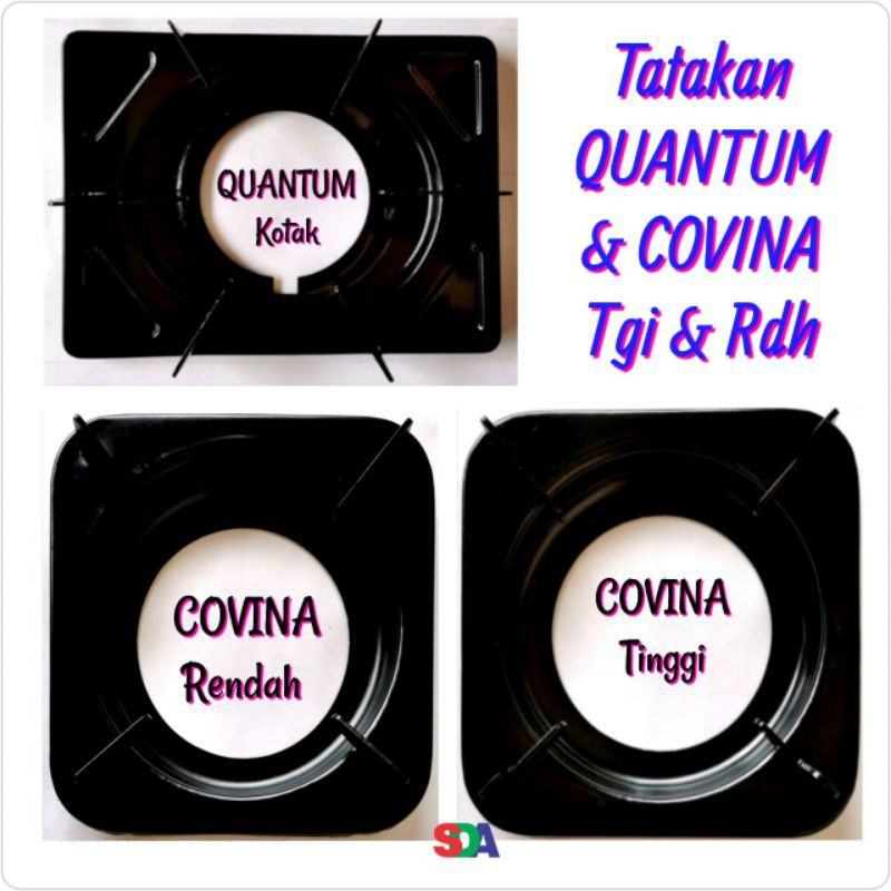 Tatakan Quantum Kotak, Covina Tinggi Rendah