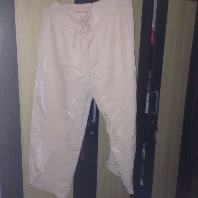 Preloved Cream Kulot Ikat // Preloved Kulot