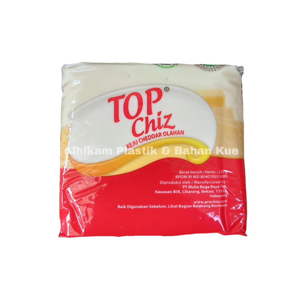 

Keju Top Chiz Topchiz Cheddar 250gr