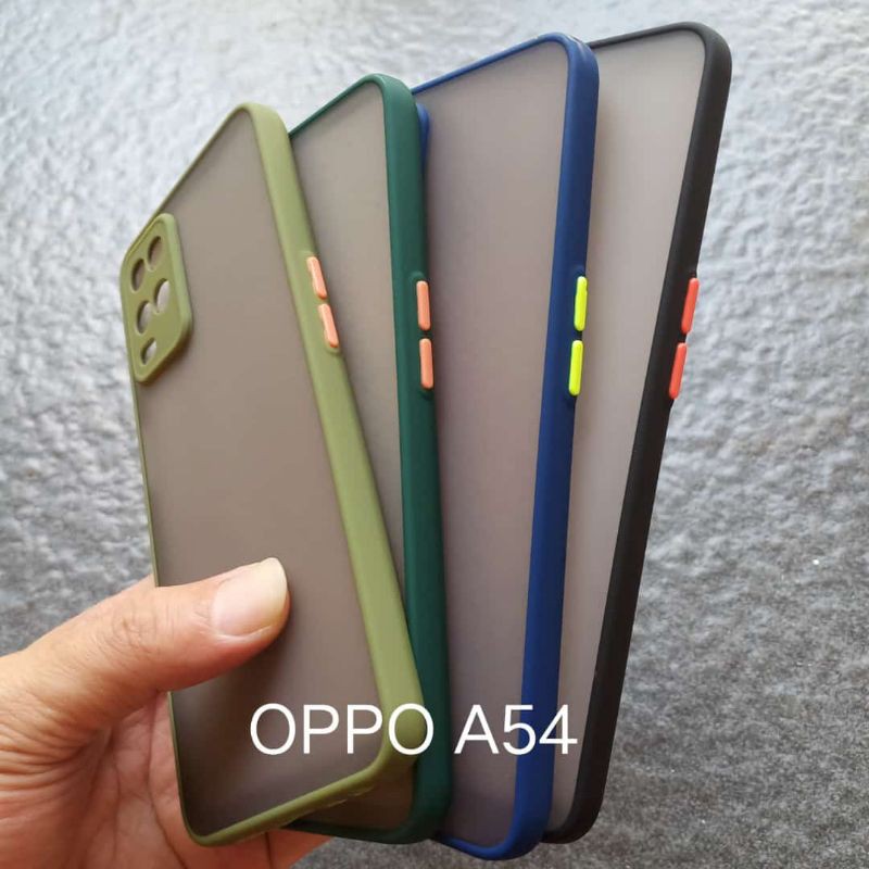 Case Oppo A54 ( 2 Model ) soft softcase softshell silikon cover casing kesing housing