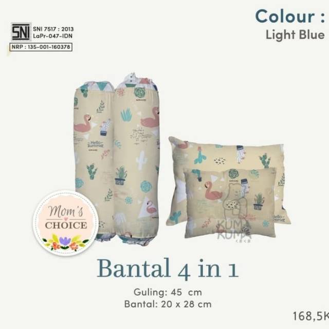 BANTAL PEANG BAYI SET BY KUMAKUMA