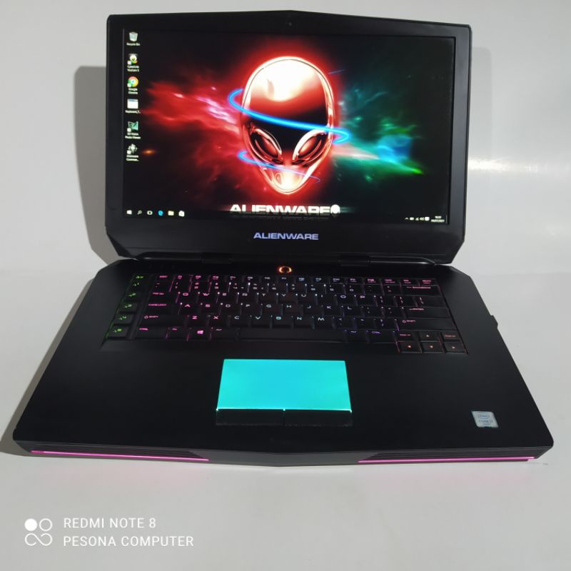 Laptop Gaming Dell Alienware 15 - Core i7 Gen6 - Ram 16gb Ssd 512gb - Dual vga nvidia GTX