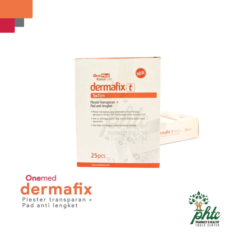 ONEMED Dermafix t 5x7cm 1 Box Isi 25 lembar